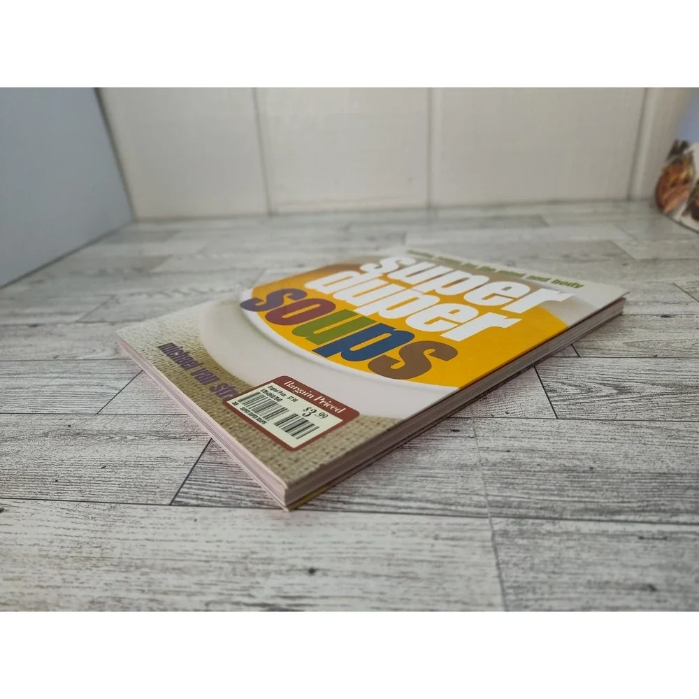 Super Duper Soups Michael Van Straten 2008 Paperback Healing Recipe Cookbook‎